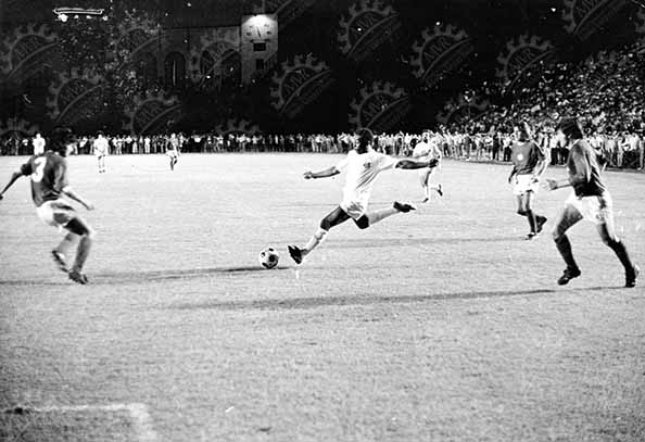 Pelé, 14 de julio 1972 - Foto: Antonio Aguilar, América vs Santos